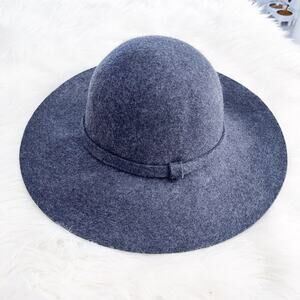 Banana Republic Factory Felt Floppy Hat in Heathered Gray